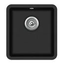 Granite Kitchen Sink Single Basin Black Undermount