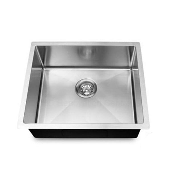 440 X 440 X 205 Mm 1 Mm Round Corner Stainless Steel Single Bowl Sink