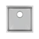 440X440X205Mm Single Bowl Kitchen Sink Laundry Stainless Steel Mounted
