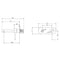 Euro Round Chrome Bathtub/Basin Wall Mixer With Spout