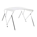 3 Bow Bimini Top White Fabric
