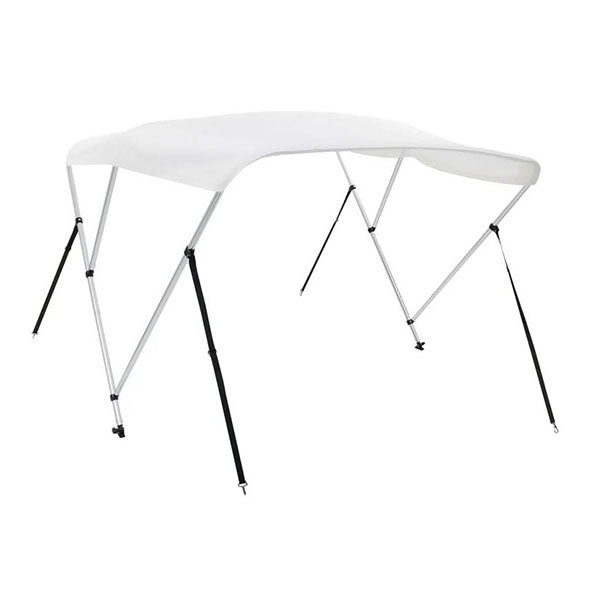 3 Bow Bimini Top White Fabric