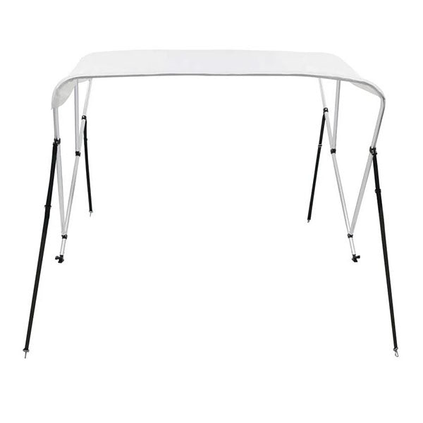 3 Bow Bimini Top White Fabric
