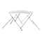 3 Bow Bimini Top White Fabric