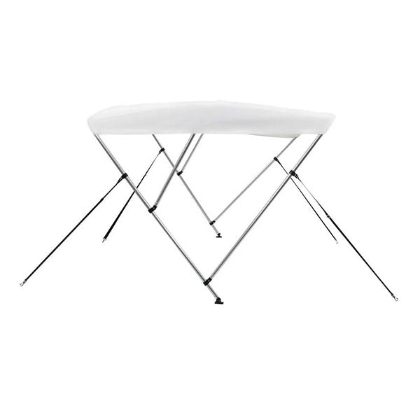3 Bow Bimini Top White Fabric