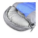 Thermal Single Outdoor Camping Sleeping Bag Mat Tent Hiking Blue