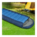 Outdoor Camping Thermal Sleeping Bag Envelope Tent Hiking Winter