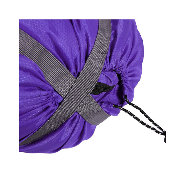 Outdoor Camping Thermal Sleeping Bag Envelope Tent Hiking Purple