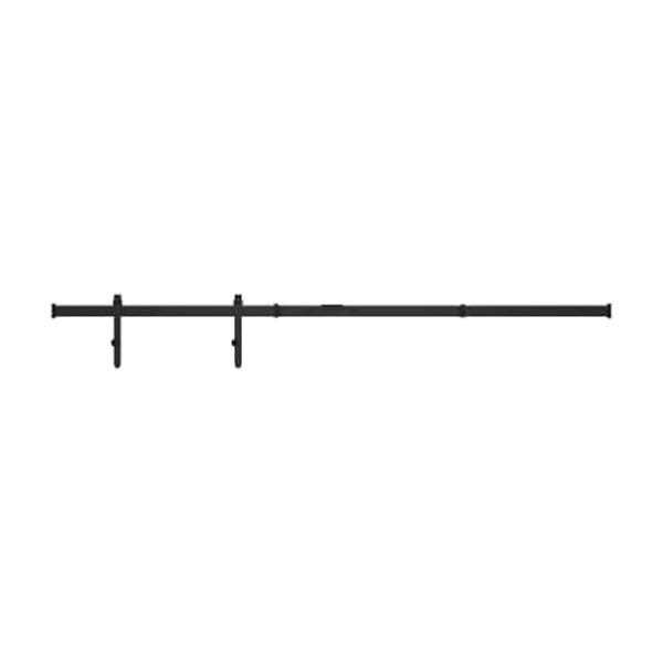 Mini Sliding Barn Door Kit Carbon Steel 183 Cm