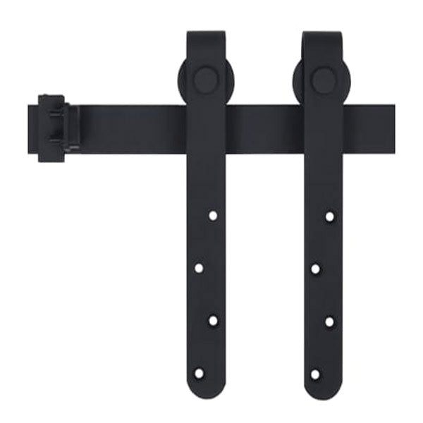 Mini Sliding Barn Door Kit Carbon Steel 183 Cm
