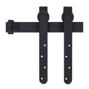 Mini Sliding Barn Door Kit Carbon Steel 200 Cm