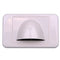Bullnose Low Profile Wall Plate - White