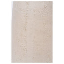 Small White Vase With Travertine Effect 31X31X70Cm
