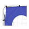 Soccer Goal With Aiming Wall Steel 240 X 92 X 150 Cm