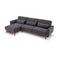 Faux Velvet Sofa Bed Couch Lounge Chaise Cushions