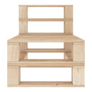 Garden Pallet Middle Sofa Wood
