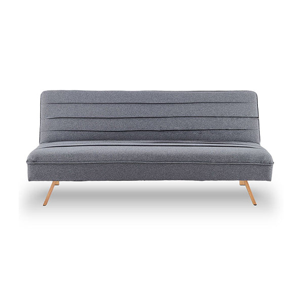 3 Seater Modular Linen Fabric Sofa Bed Couch Futon