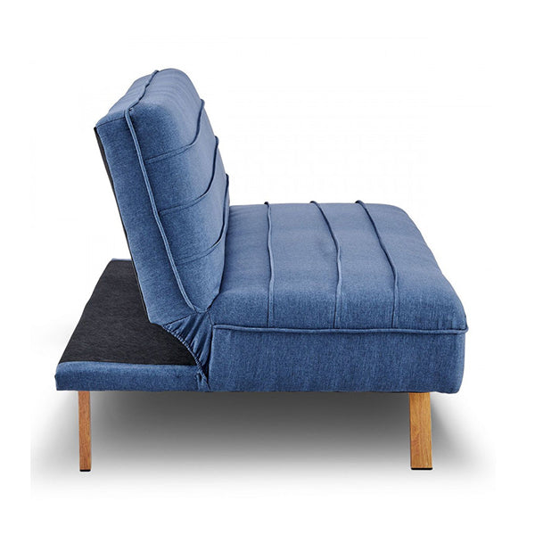 3 Seater Modular Linen Fabric Sofa Bed Couch Futon