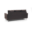 Corner Sofa Couch With Chaise Brown