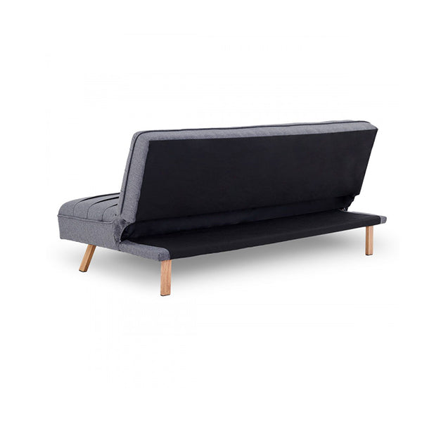 3 Seater Modular Linen Fabric Sofa Bed Couch Futon