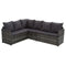 Outdoor Furniture Dining Sofa Set Wicker 9 Seater Storage Cover