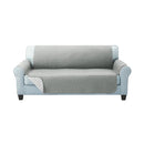 Sofa Cover Quilted Couch Covers Protector Slipcovers Grey