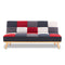 3 Seater Modular Linen Fabric Sofa Bed Couch Multi Colour