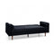Sofa Bed 3 Seater Button Tufted Lounge Set Couch in Velvet Colour