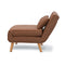 Adjustable Corner Sofa Single Seater Lounge Linen Bed Seat