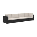 4 Piece Garden Sofa Set With Cushions Poly Rattan