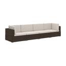 4 Piece Garden Sofa Set With Cushions Poly Rattan
