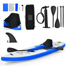 Inflatable Kayak with Adjustable Aluminum Oars for 1 Person Blue