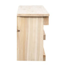 Sparrow House With 5 Rooms 68X15X21 Cm Firwood
