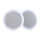2X 6 Inch In Ceiling Speakers 80W Theatre Stereo Outdoor Multi Room