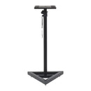 Studio Monitor Speaker Stands 2 Pcs Black Steel