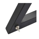 Studio Monitor Speaker Stands 2 Pcs Black Steel