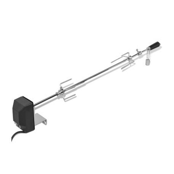 Bbq Rotisserie 2 Spit With Motor Steel 1200 Mm