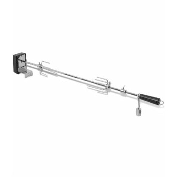 Bbq Rotisserie 2 Spit With Motor Steel 1200 Mm
