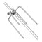 Bbq Rotisserie 2 Spit With Motor Steel 1200 Mm