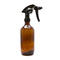 5X Amber Glass Bottles Round Spray Pharmacy Bottle Trigger