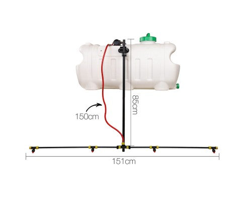 Weed Sprayer 100L Tank with Boom Sprayer