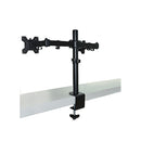 Dual Lcd Monitor Desk Mount Adjustable Fits 2 Screens Up To 27 Inch