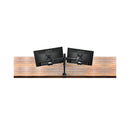 Dual Lcd Monitor Desk Mount Adjustable Fits 2 Screens Up To 27 Inch