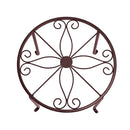 Plant Stand Outdoor Indoor Metal Flower Pots Rack Corner Planter Shelf