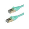Startech 2M Aqua Cat6A Ethernet Cable Stp