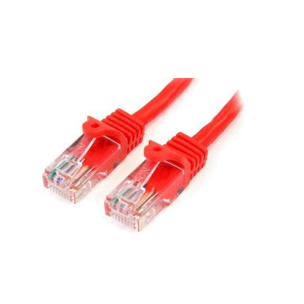 Startech 2M Red Snagless Utp Cat5E Patch Cable
