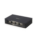 Startech 4 Port Compact Black Usb 2 Hub