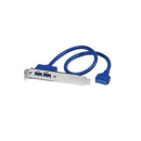 Startech 2 Port Usb 3 A Female Slot Plate Adapter
