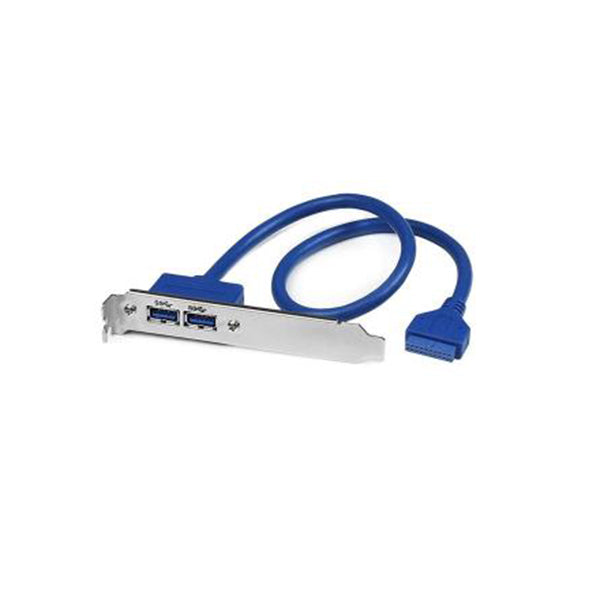 Startech 2 Port Usb 3 A Female Slot Plate Adapter