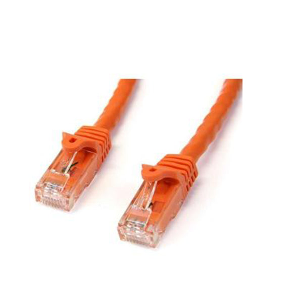 Startech 3M Orange Snagless Utp Cat6 Patch Cable